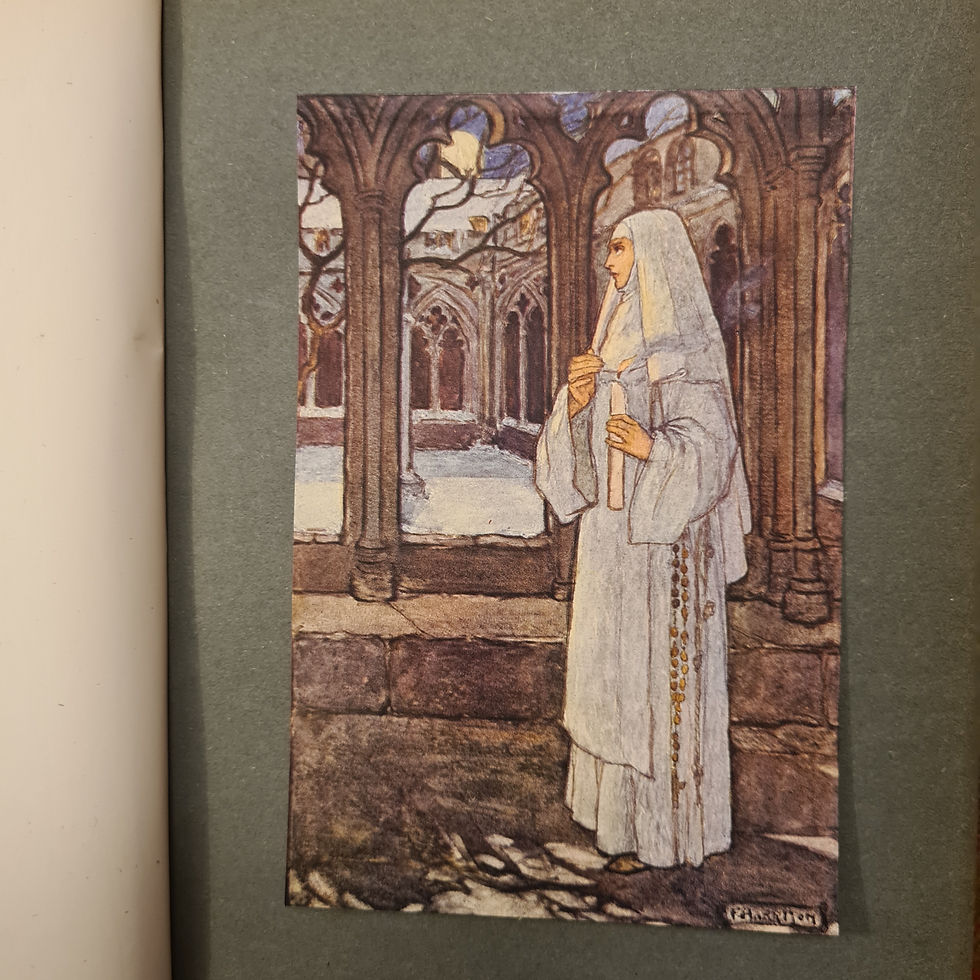 Thumbnail: Guenevere Tennyson, ill Florence Harrison, Blackie,1st Edition. 1912