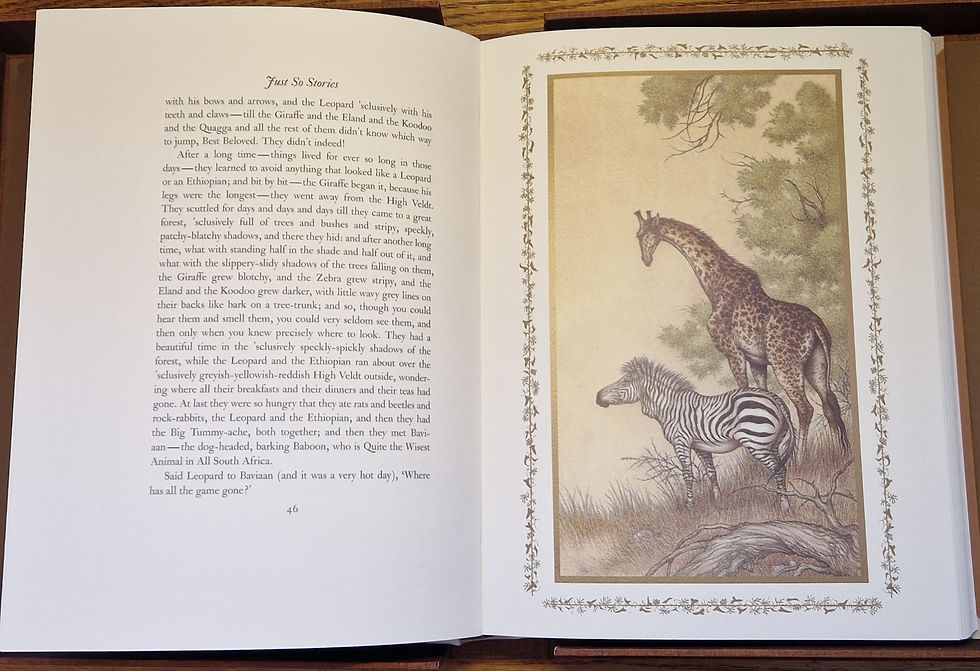 Thumbnail: Folio Society: Just So Stories By Rudyard Kipling 2012 Limited Edt No 447/1000