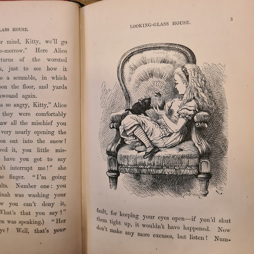 Thumbnail: Alices Adventures in Wonderland & Through the Looking Glass, 1872/1873