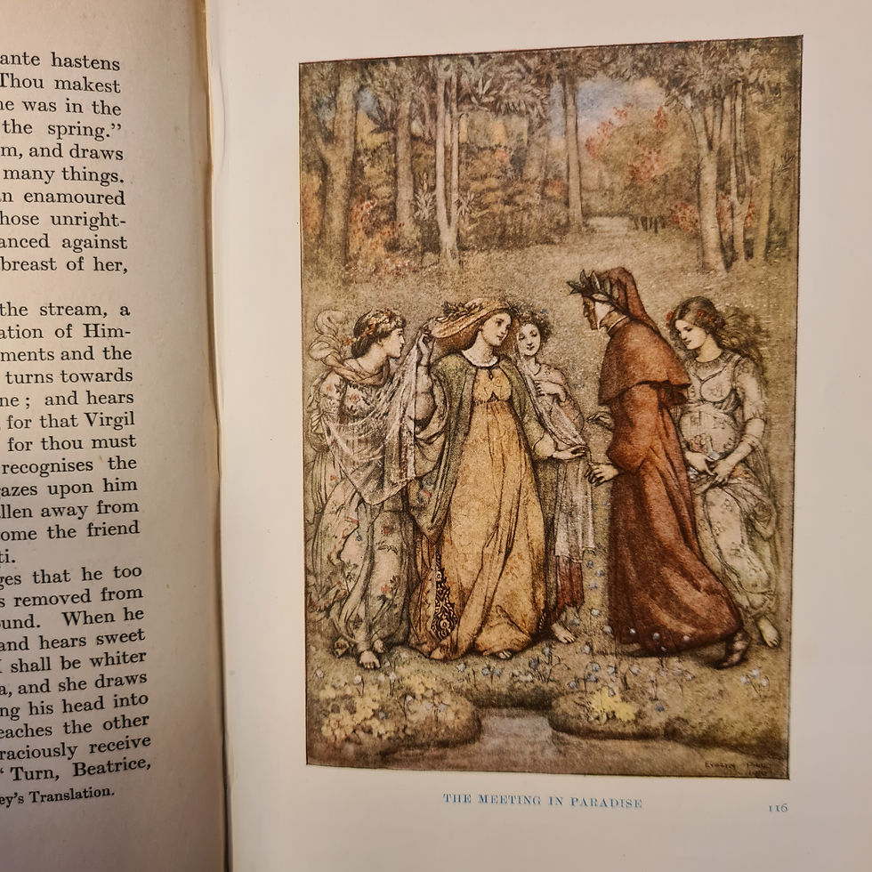 Thumbnail: Stories From Dante,  Susan Cunnington, Harrap 1910 1st ed, illus Evelyn Paul