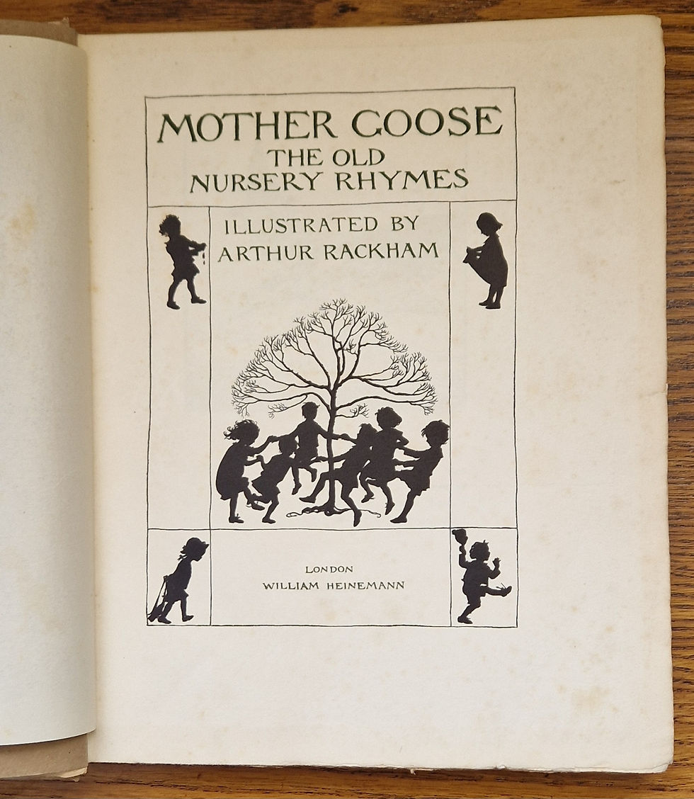 Thumbnail: Arthur Rackham - Mother Goose the Old Nursery Rhymes, Heinemann 1913, 509/1130