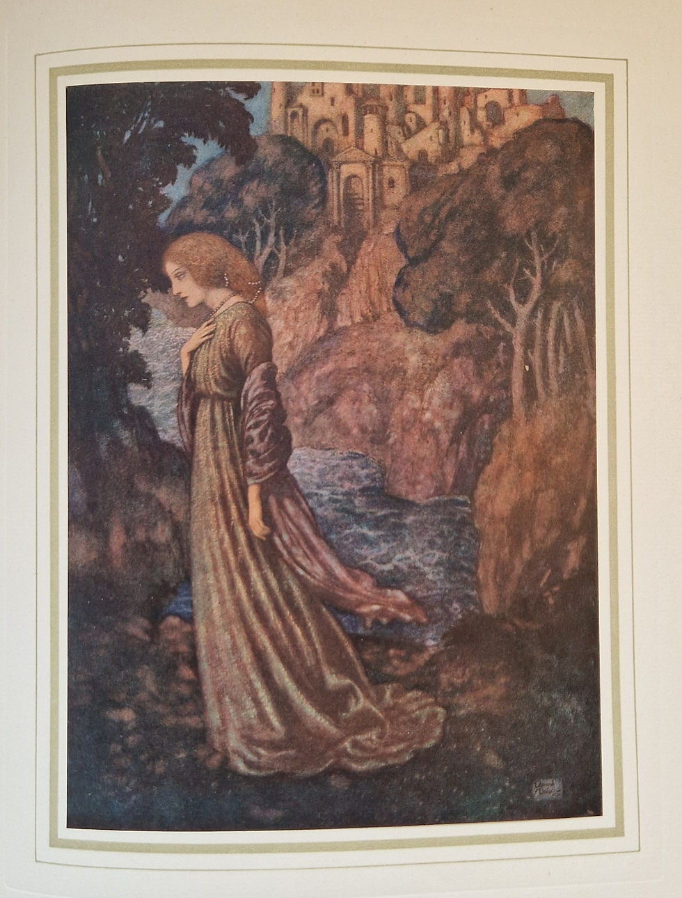 Thumbnail: Edmund Dulac, The Bells & other Poems by Edgar Allan Poe Signed Ltd Edt of 750