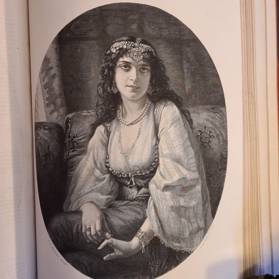 Thumbnail: The Art Journal' 6 volumes  3/4 Red Morocco: 1872, 1874, 1875, 1876, 1877 & 1880