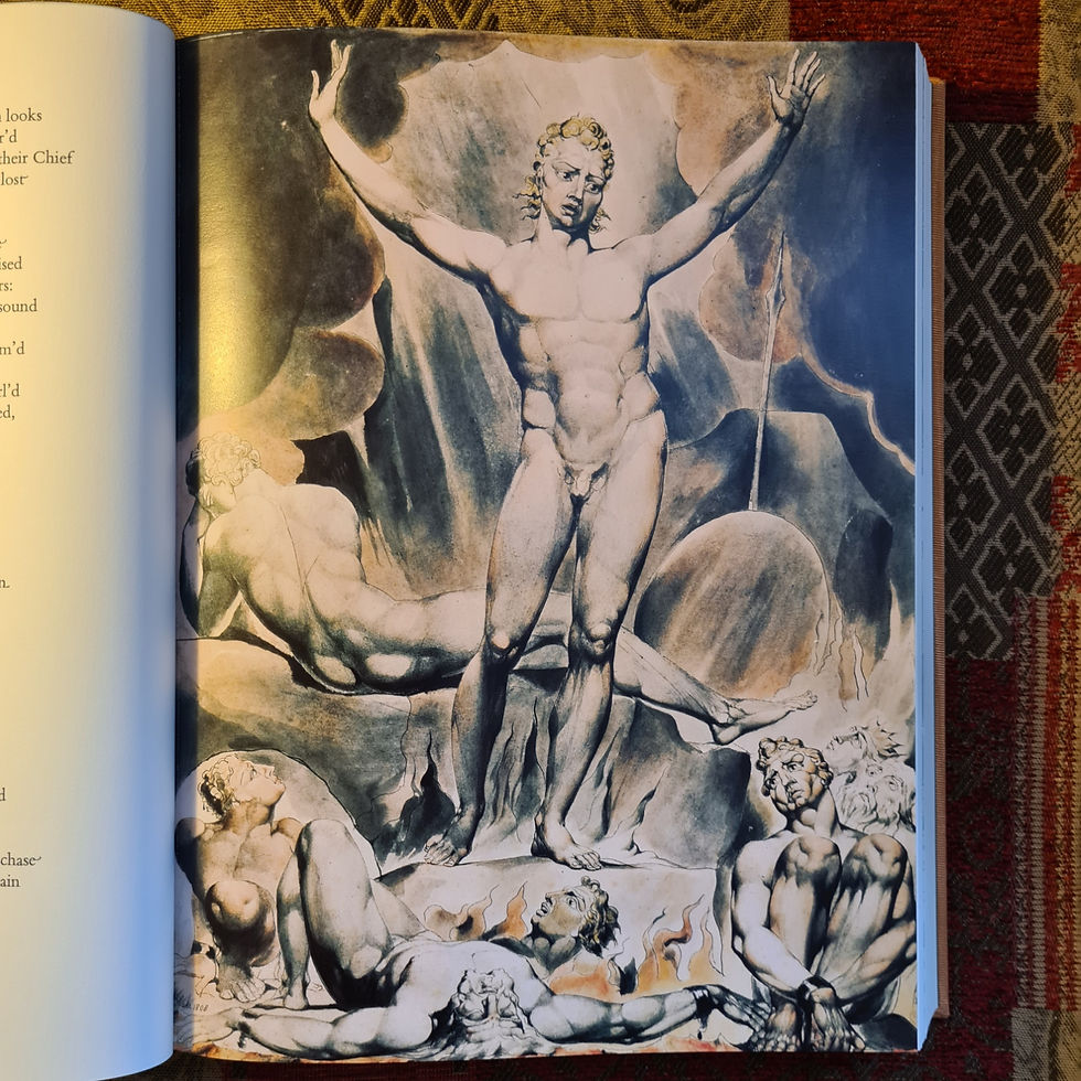 Thumbnail: Folio Society, Paradise Lost by John Milton Illus William Blake