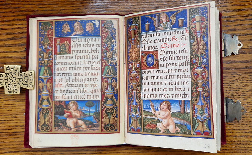 Thumbnail: The Sforza Hours,Facsimile Book of Hours [Faksimile Verlag Luzern] No 278/980