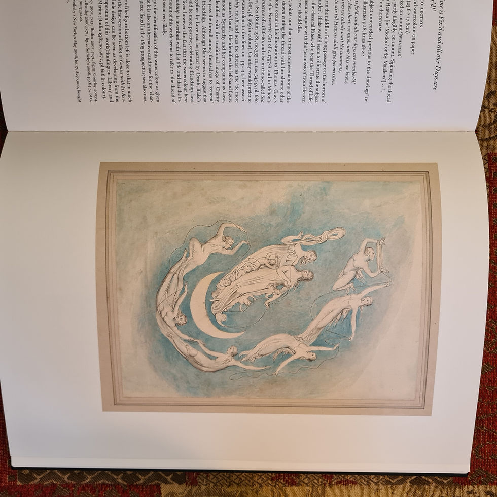 Thumbnail: William Blake’s Watercolour Inventions in illustration of The Grave Robert Blair