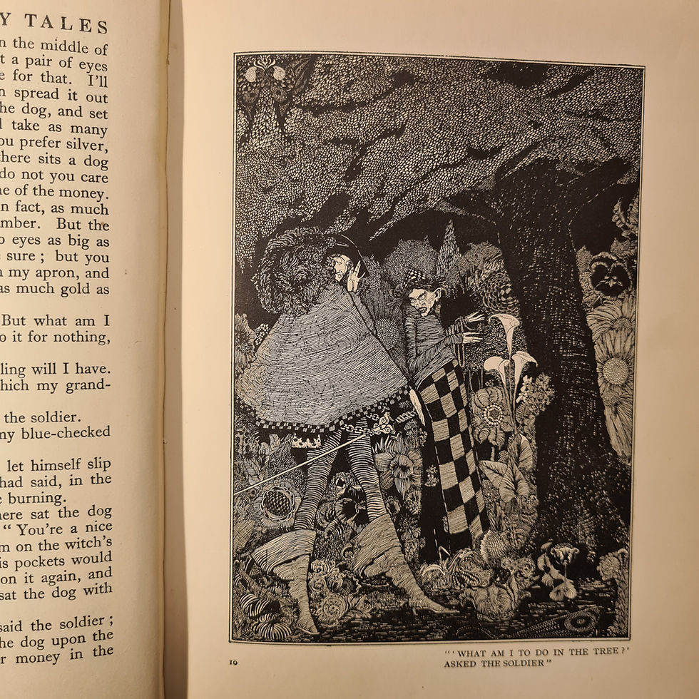 Thumbnail: Fairy Tales by Hans Christian Anderson,  ill Harry Clarke, Harrap, 1916