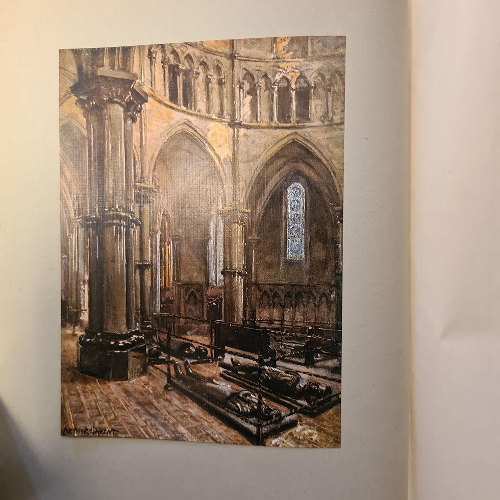 Thumbnail: Old London Churches. Original Full White Vellum (53/500)