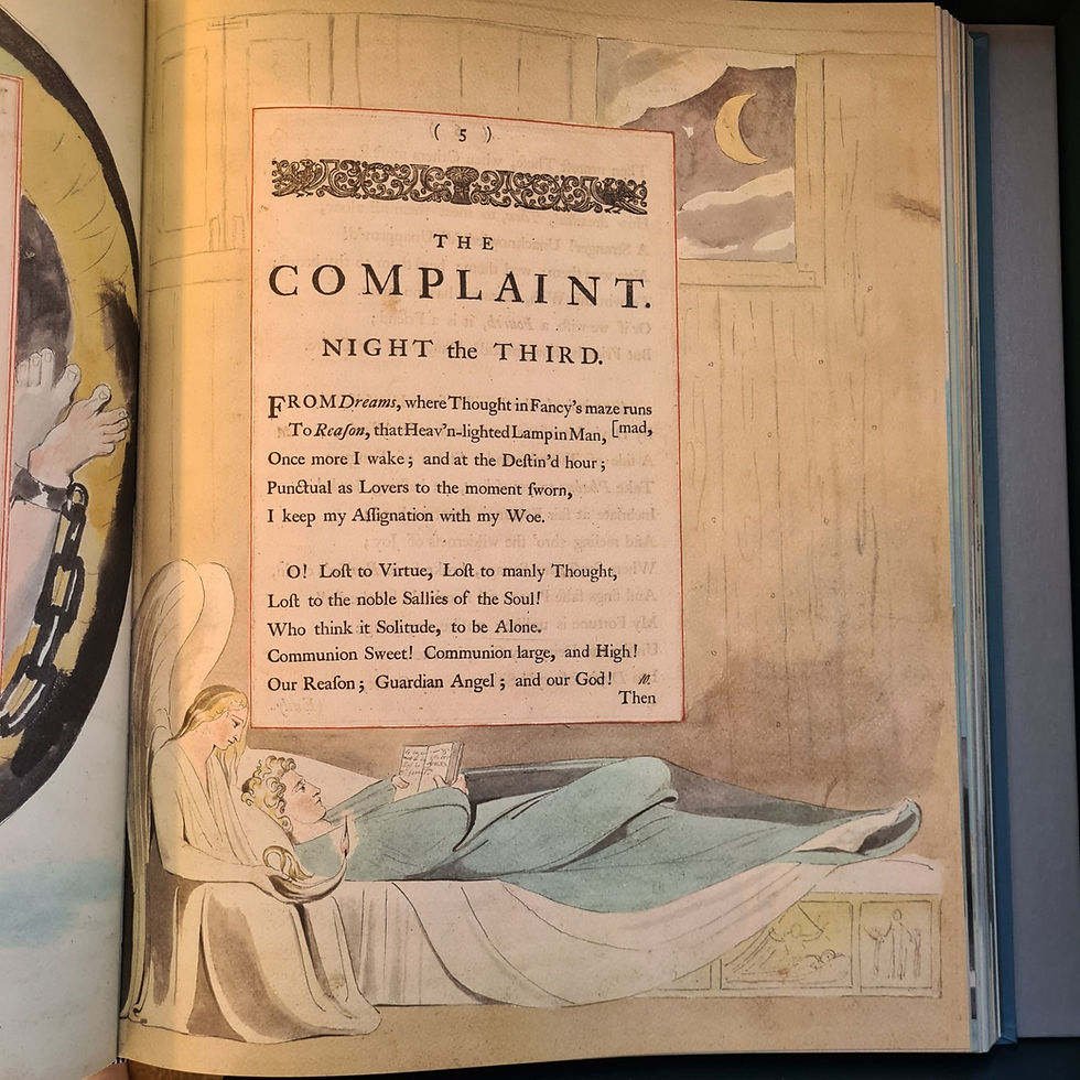 Thumbnail: Folio Society: Young (E), Night Thoughts, illustrated by William Blake #95/1000