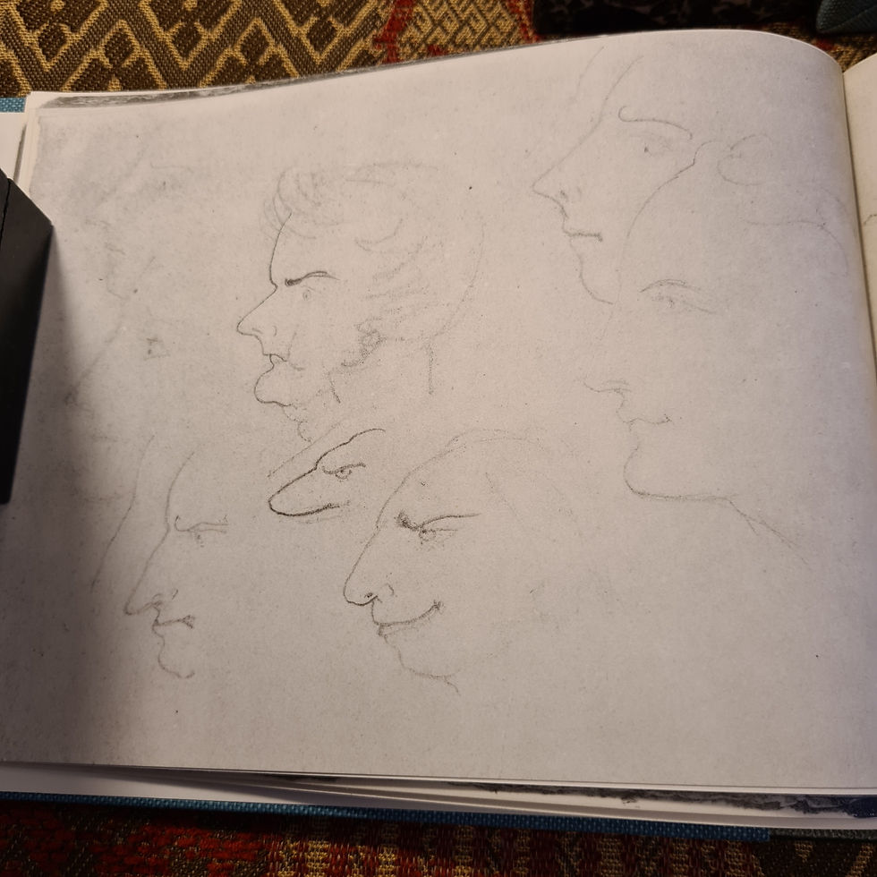 Thumbnail: The Blake-Varley Sketchbook of 1819 in the Collection of M.D.E. Clayton-Stamm