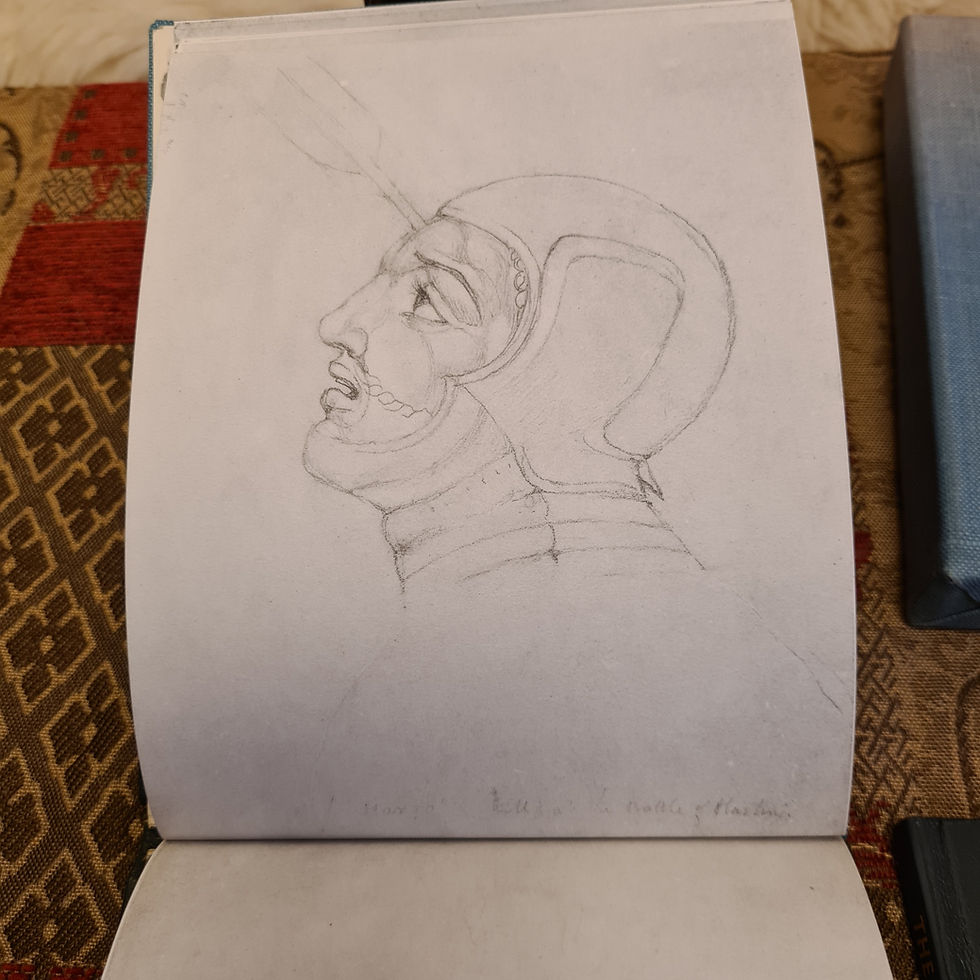 Thumbnail: The Blake-Varley Sketchbook of 1819 in the Collection of M.D.E. Clayton-Stamm