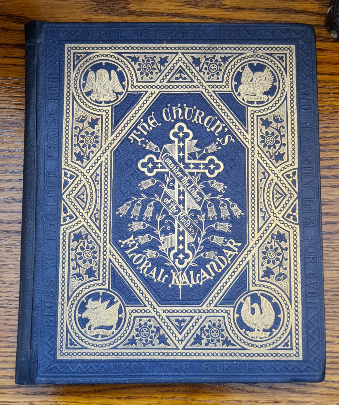 W R Tymms : The Church's Floral Kalandar ,Day & Son, 1860
