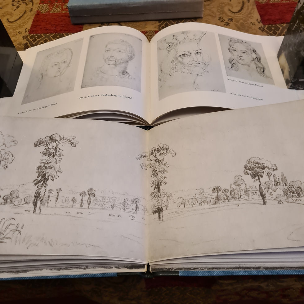 Thumbnail: The Blake-Varley Sketchbook of 1819 in the Collection of M.D.E. Clayton-Stamm