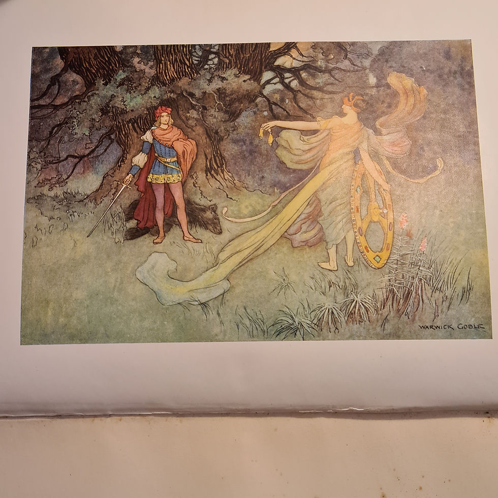 Thumbnail: Warwick Goble. The Fairy Book, Macmillan 1913