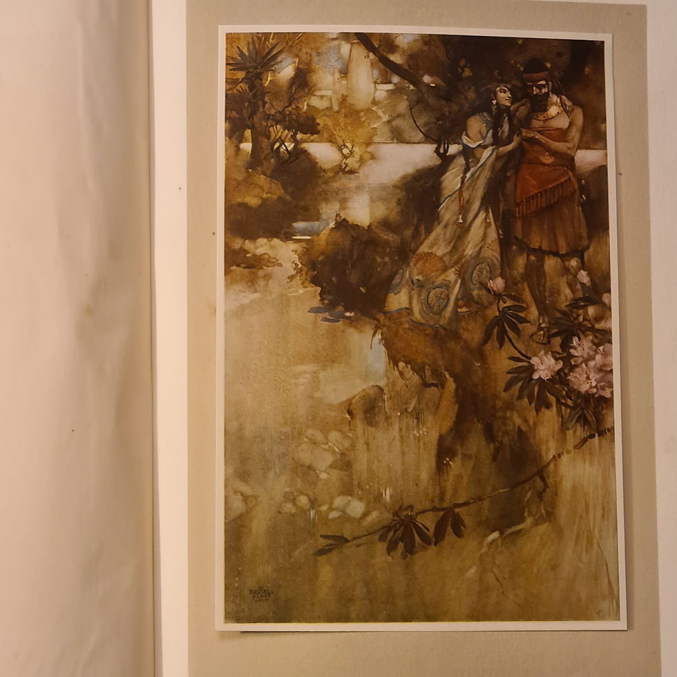 Thumbnail: The Song of Songs which is Solomon's, ill Russell Flint, 1909 No. 170/500