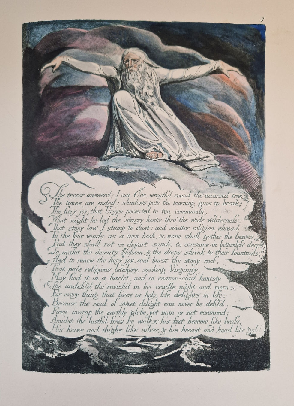 Thumbnail: BLAKE (W), AMERICA, A PROPHECY, 1963 Trianon Press Limited Edition No V111 of 20