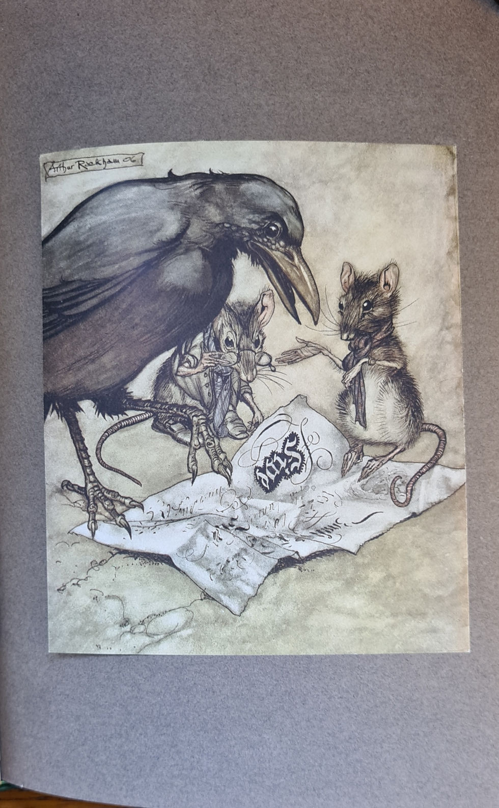 Thumbnail: Peter Pan In Kensington Gardens by J.M. Barrie, ill. Arthur Rackham, 1st Ed 1906