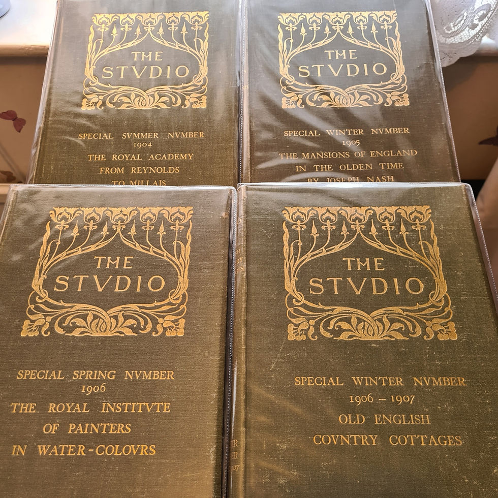 Thumbnail: The Studio', Special Numbers, 25 spring, summer autumn and winter vols 1901-1913