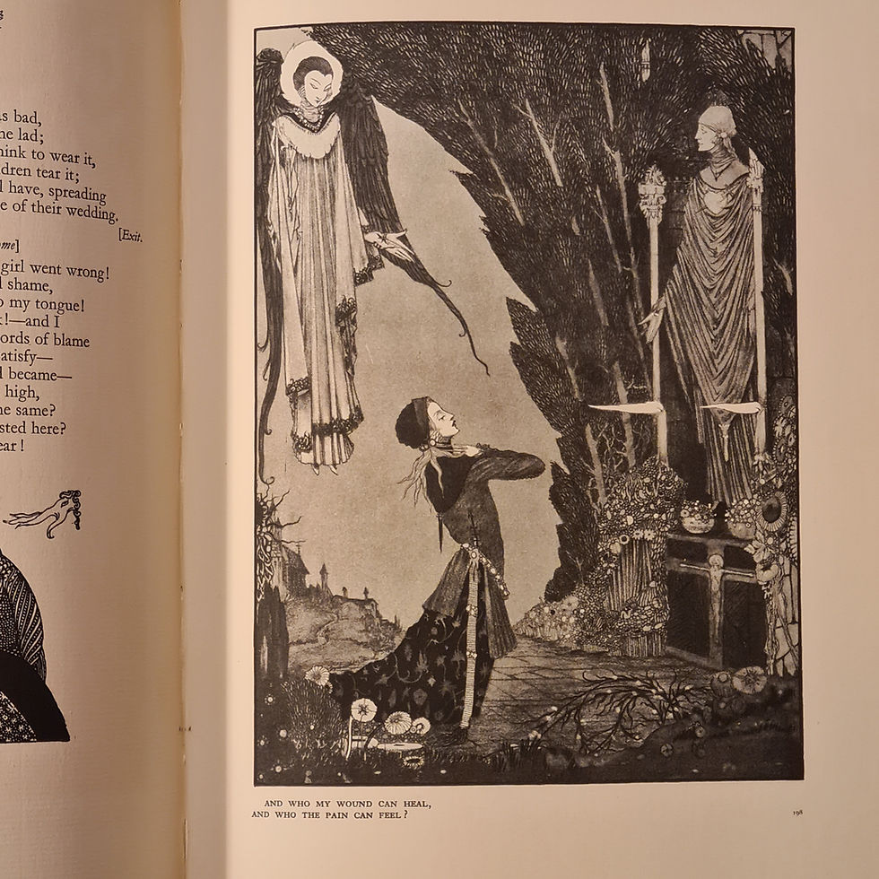 Thumbnail: Faust, by Goethe. Ltd Ed. 7/1000. Signed by ill Harry Clarke 1925.