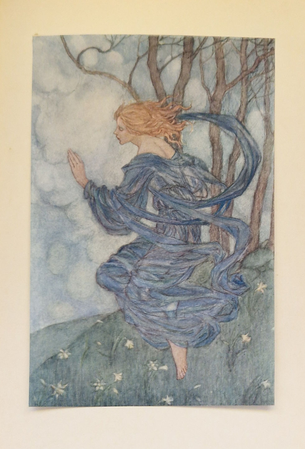 Thumbnail: Early Poems of William Morris, Ill Florence Harrison,Blackie 1914