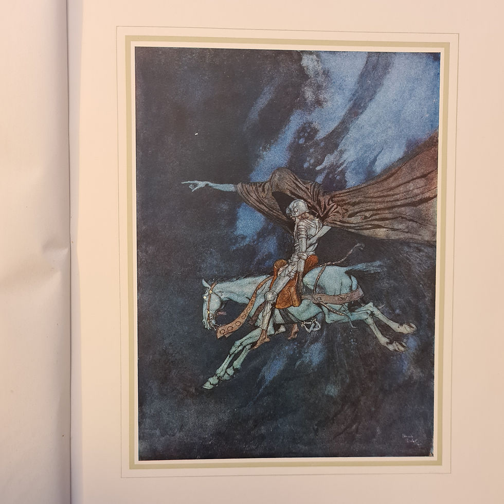 Thumbnail: Edmund Dulac Ill, Edgar A. Poe, The Bells