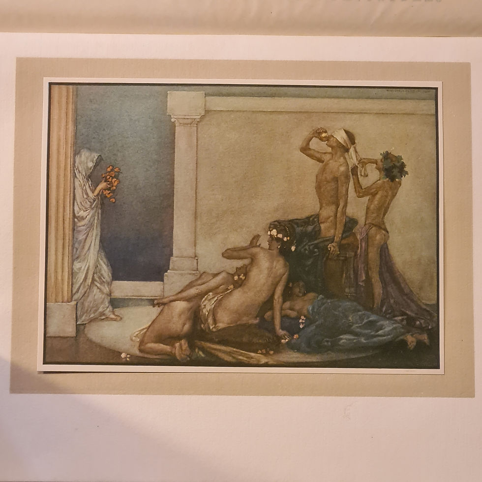 Thumbnail: The Thoughts of the Emperor Marcus Aurelius: Russell Flint, No.231/500 1909