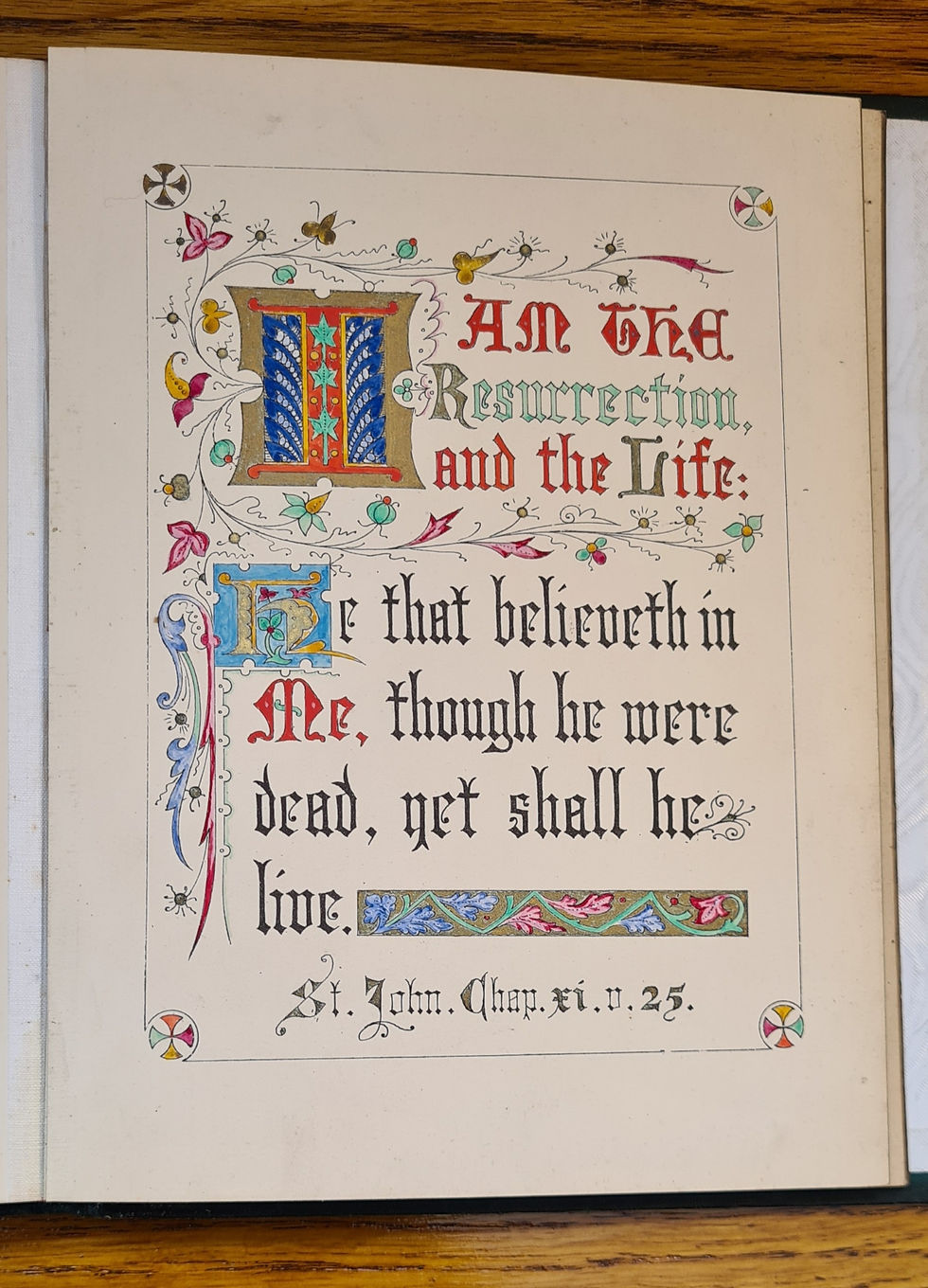 Thumbnail: The Book of Gracious Promises, hand drawn & illuminated throughout by A.H.Dicker