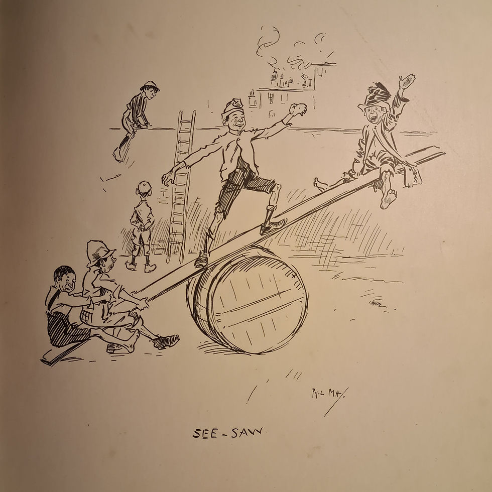 Thumbnail: Phil May's Gutter Snipes 50 Original Sketches in Pen & Ink 1st Ltd Num Proof set