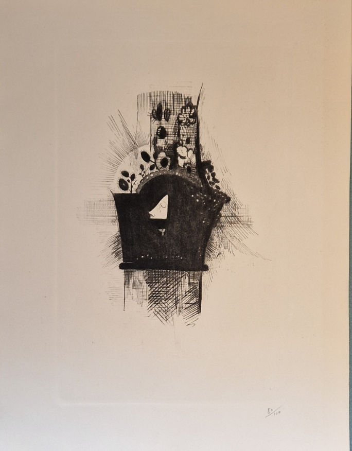 Thumbnail: Odilon Redon. Peintre, Dessinateur et Graveur, 1923 No. 80/100 with portfolio