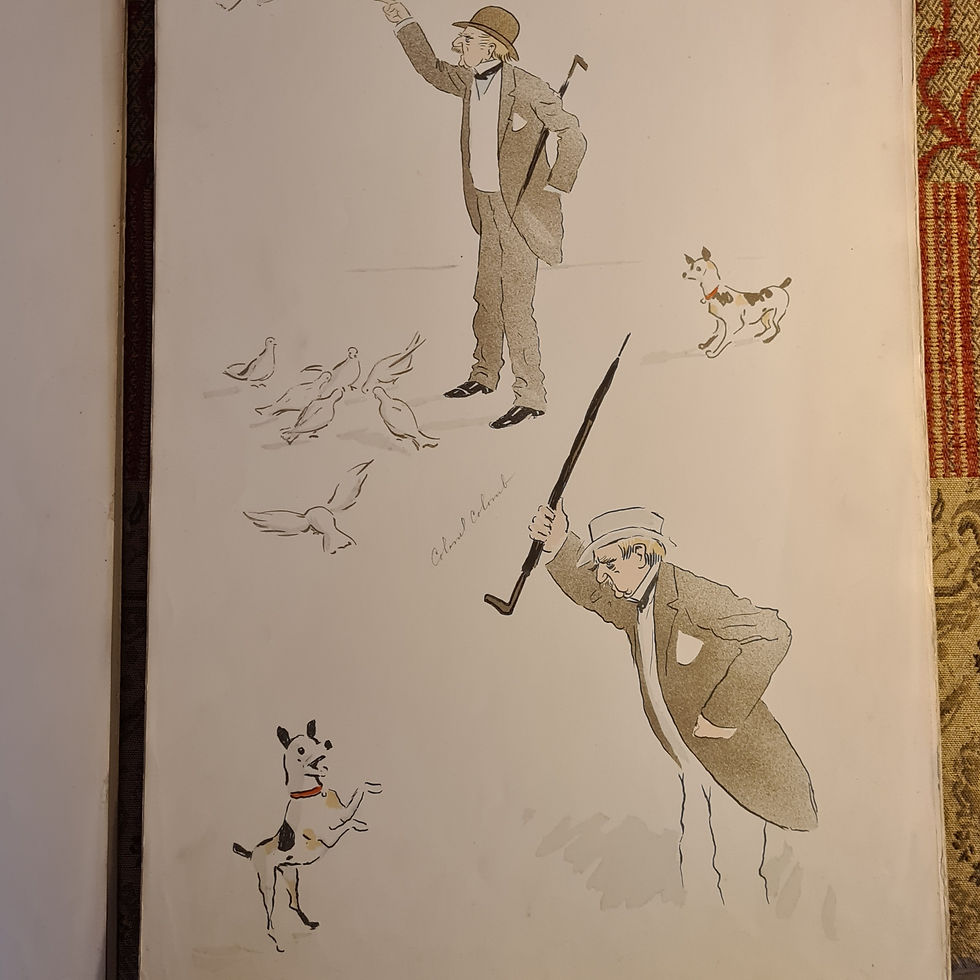 Thumbnail: SEM (Georges Goursat): Album 16 'Monte-Carlo',   23 colour lithographs 1909