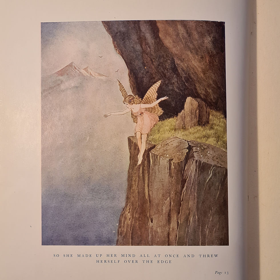 Thumbnail: OUTHWAITE. Ida Rentoul: Blossom. A Fairy Story. 1928 A & C Black, 1st Ed.
