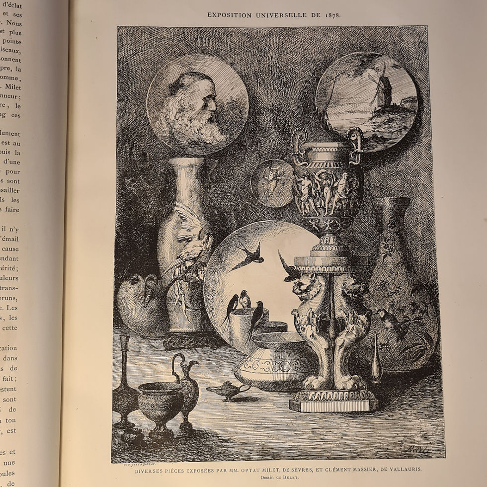 Thumbnail: L'ART REVUE HEBDOMADAIRE ILLUSTRÉE' A. BALLUE - 1878-1879, four volumes (4)