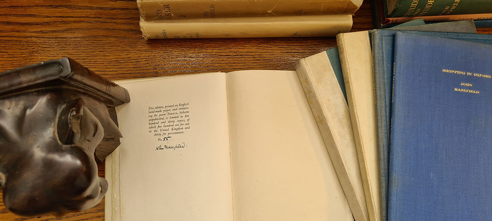 Thumbnail: Masefield (John). Collection of 20 volumes by Masefield including 10 limited sig