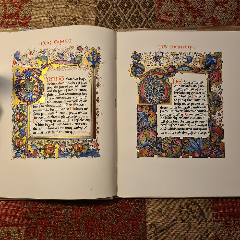 Thumbnail: Prayers Written at Vailima Robert Louis Stevenson 1st Ed 1911, Alberto Sangorski