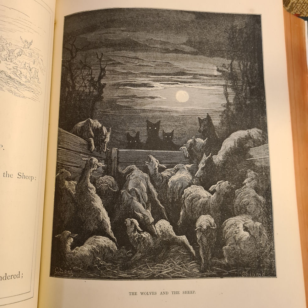 Thumbnail: THE FABLES of LA FONTAINE 1870's Gustave dore