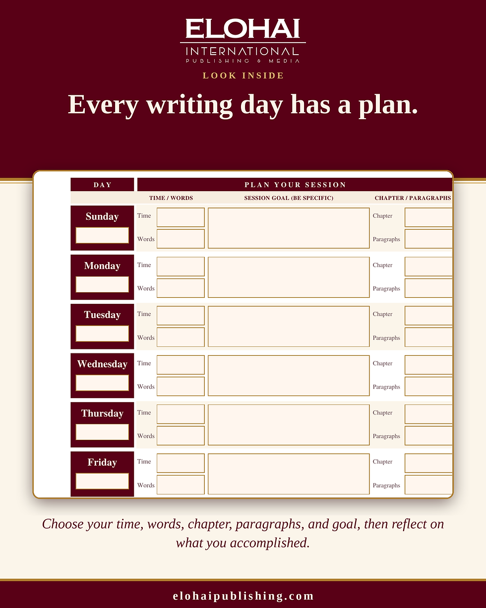 الصورة المصغرة: Book Writing Accountability Planner - Paperback