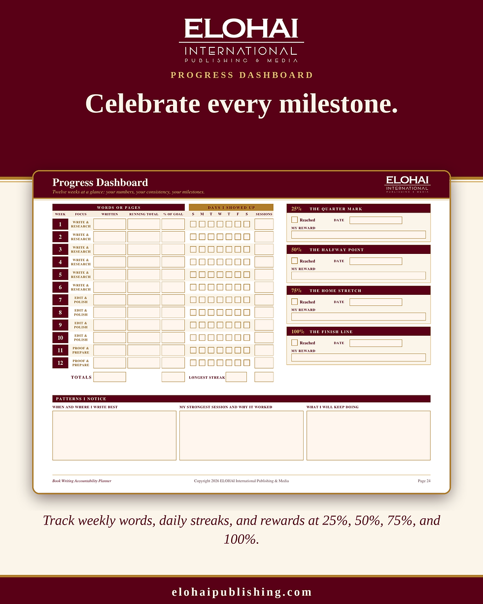 縮圖：Book Writing Accountability Planner - Paperback