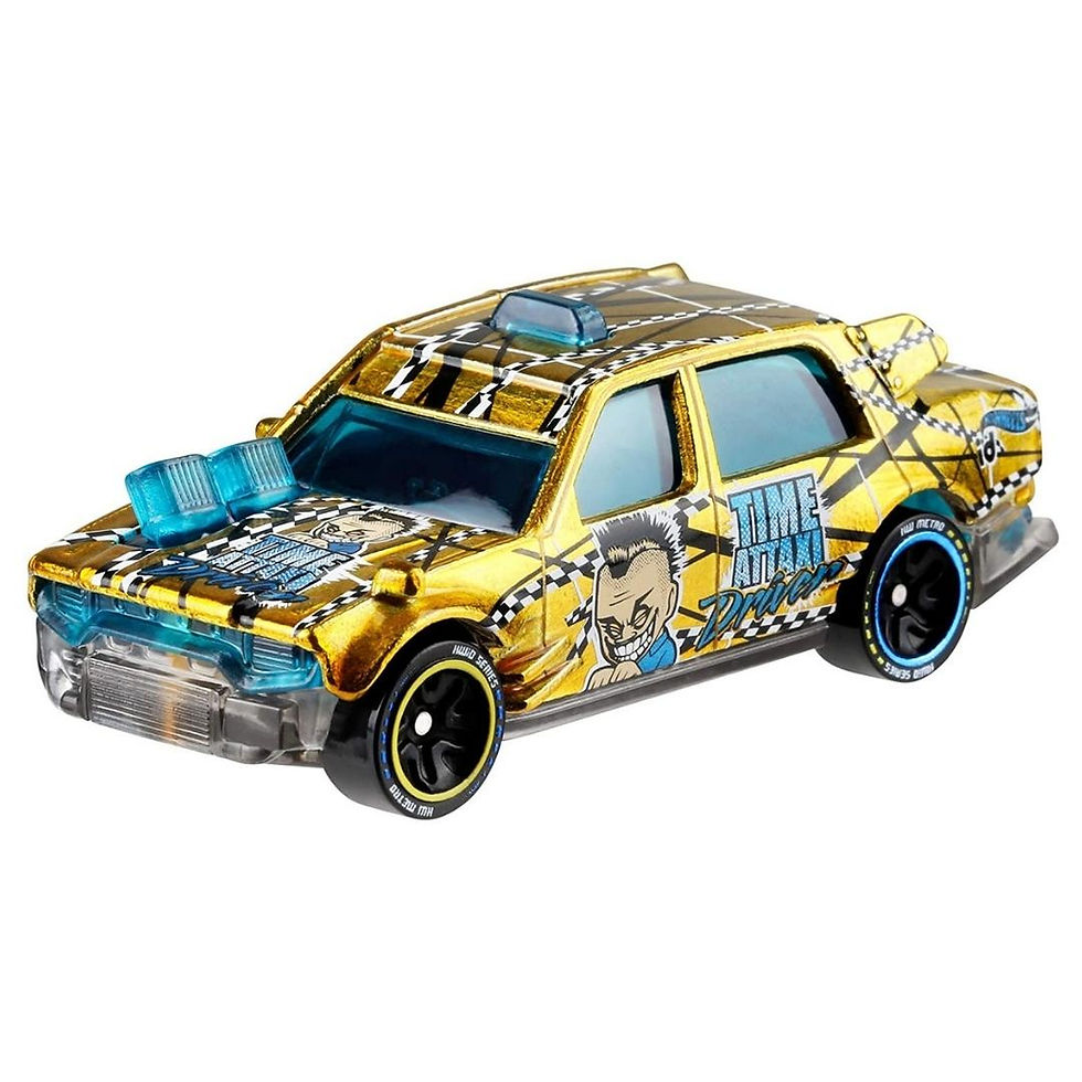 Miniatura: TIME ATTAXI - Carrito Hot Wheels con Chip id