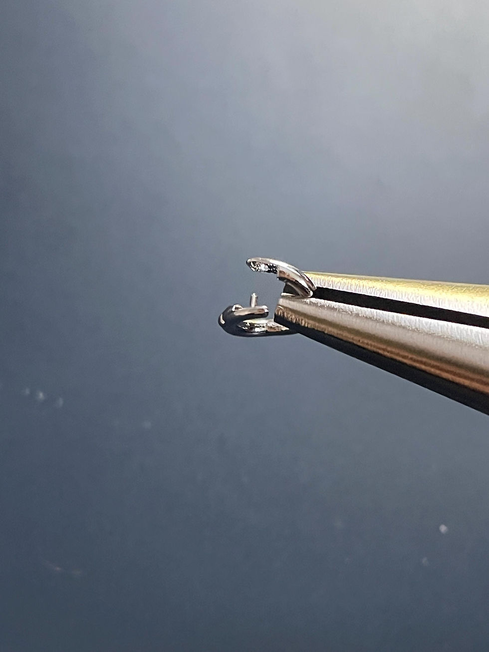 Thumbnail: 10 Gold Silver White Silver Locking Jump Rings 5.5mm 7.5mm - Stainless Steel ...