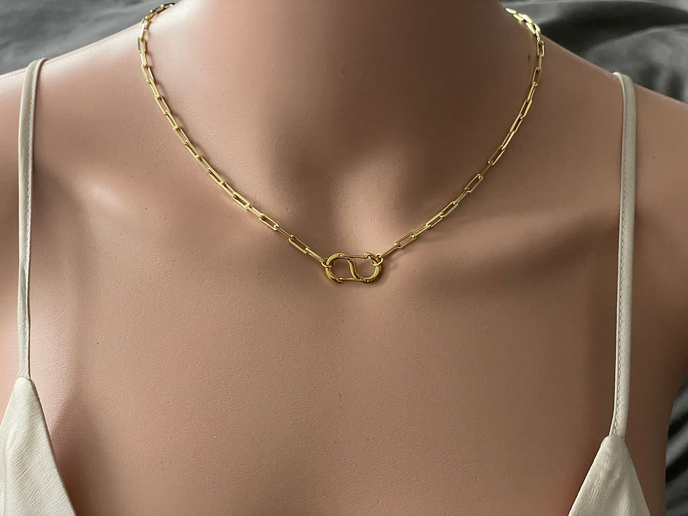 Thumbnail: S Buckles Gold Silver - Clasps - Hooks - Connectors - Stainless Steel - Vario...