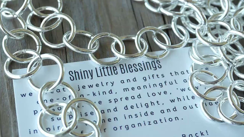 Thumbnail: Stainless Steel Round Cable Link Chain - 20mm Jewelry Making