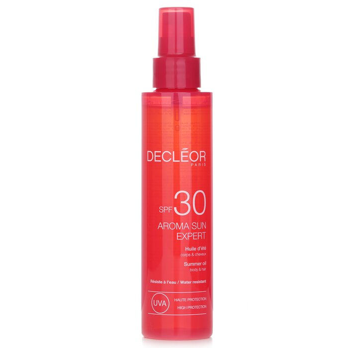 Decleor SPF 30 hydrating spray bottle