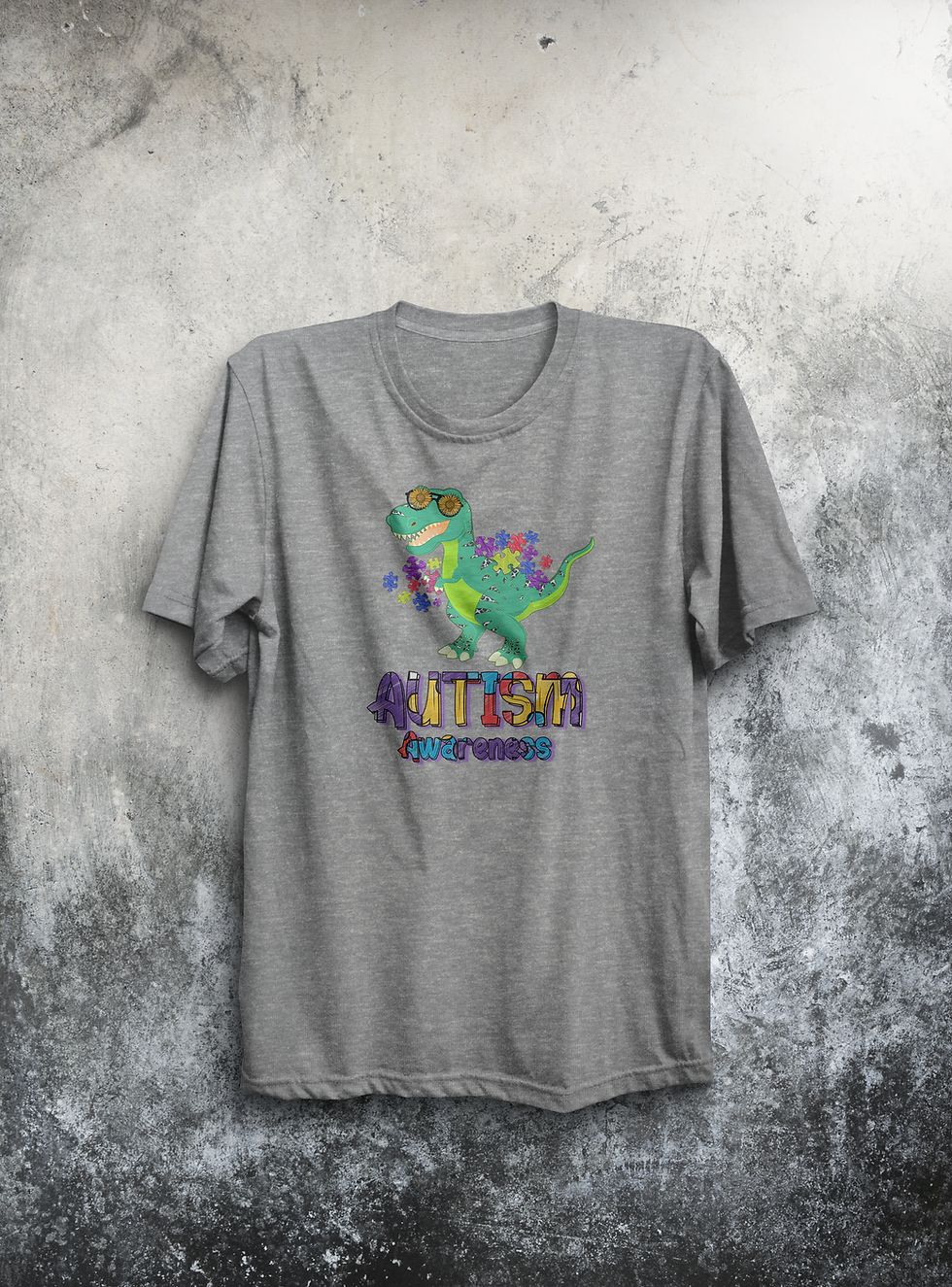 Thumbnail: Autism Awareness Dino T-shirt