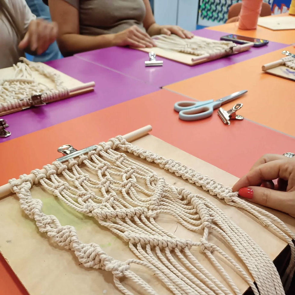 Workshop de Macramé