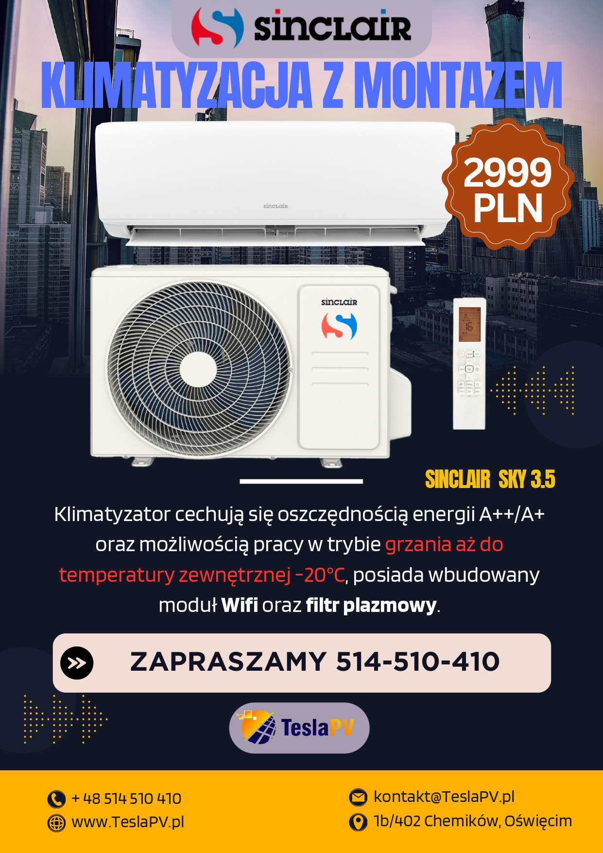 Sinclair Sky 3.2kW