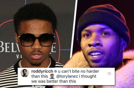 Roddy Rich called out Tory Lanez!