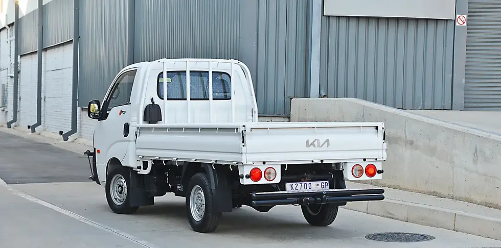 White Kia truck for hardware and electrical store Sea Park