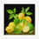 Thumbnail: Lemons and limes watercolour print