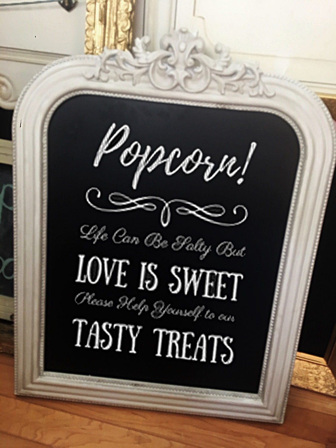 Chalkboard - Ornate Top