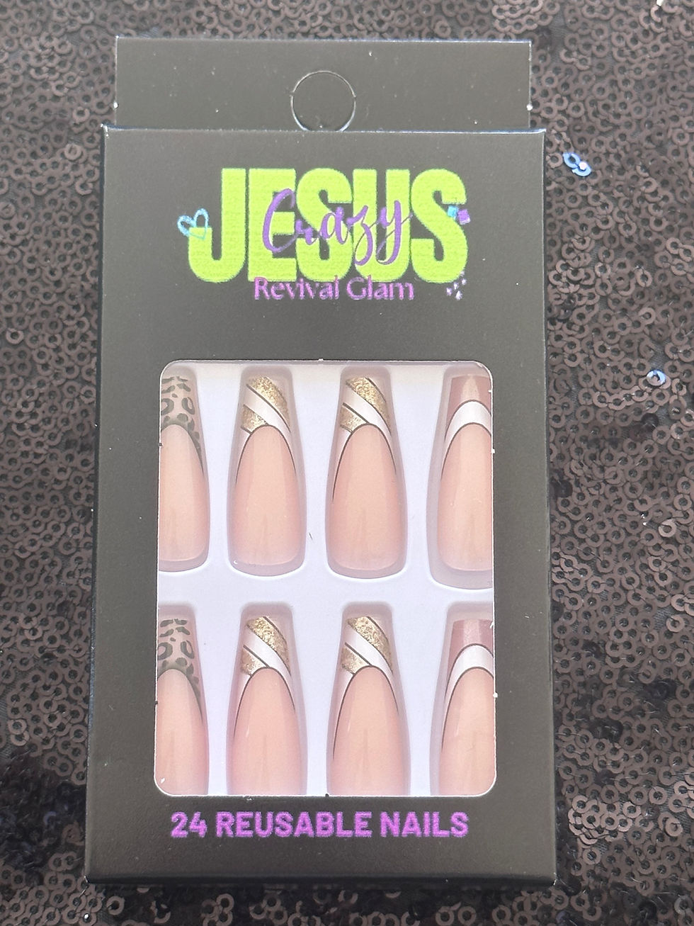 Thumbnail: JESUS CRAZY PRESS ONS 